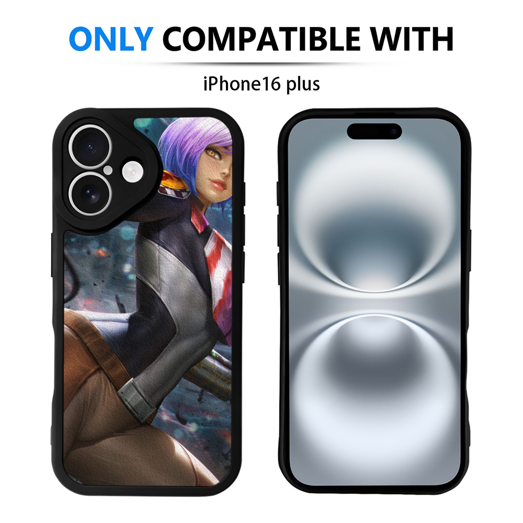 （画像用） スター・ウォーズ Star Wars 【iPhone 16シリーズ対応】シリコンスマホケース（レザー調） 材質：シリコン